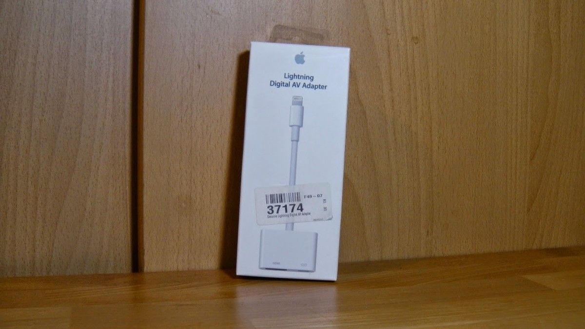 Apple Lightning Digital AV Adapter: Vom iPhone direkt auf die große Leinwand