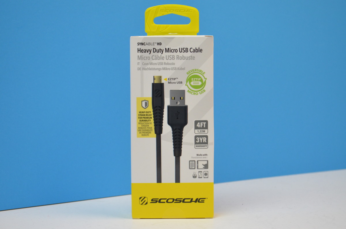 Scosche StrikeLINE EZTip: Endlich ein reversibles mUSB Kabel!
