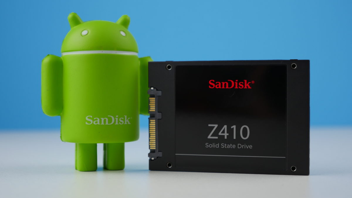 SanDisk Z410: Altes Notebook günstig flotter machen