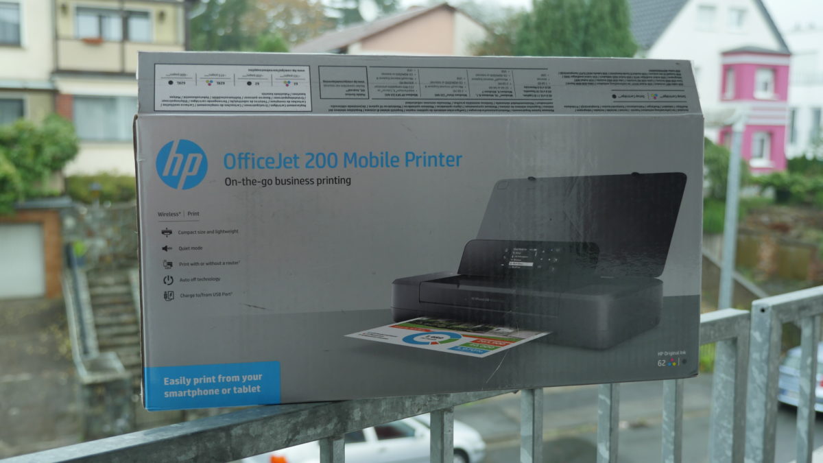 HP OfficeJet 200: Der Drucker für unterwegs